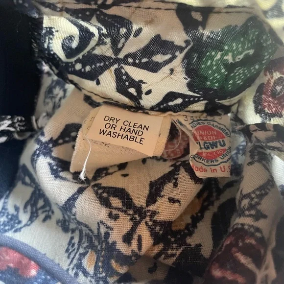 1970s Floral Fit & Flare Dress - Picture 5 of 6